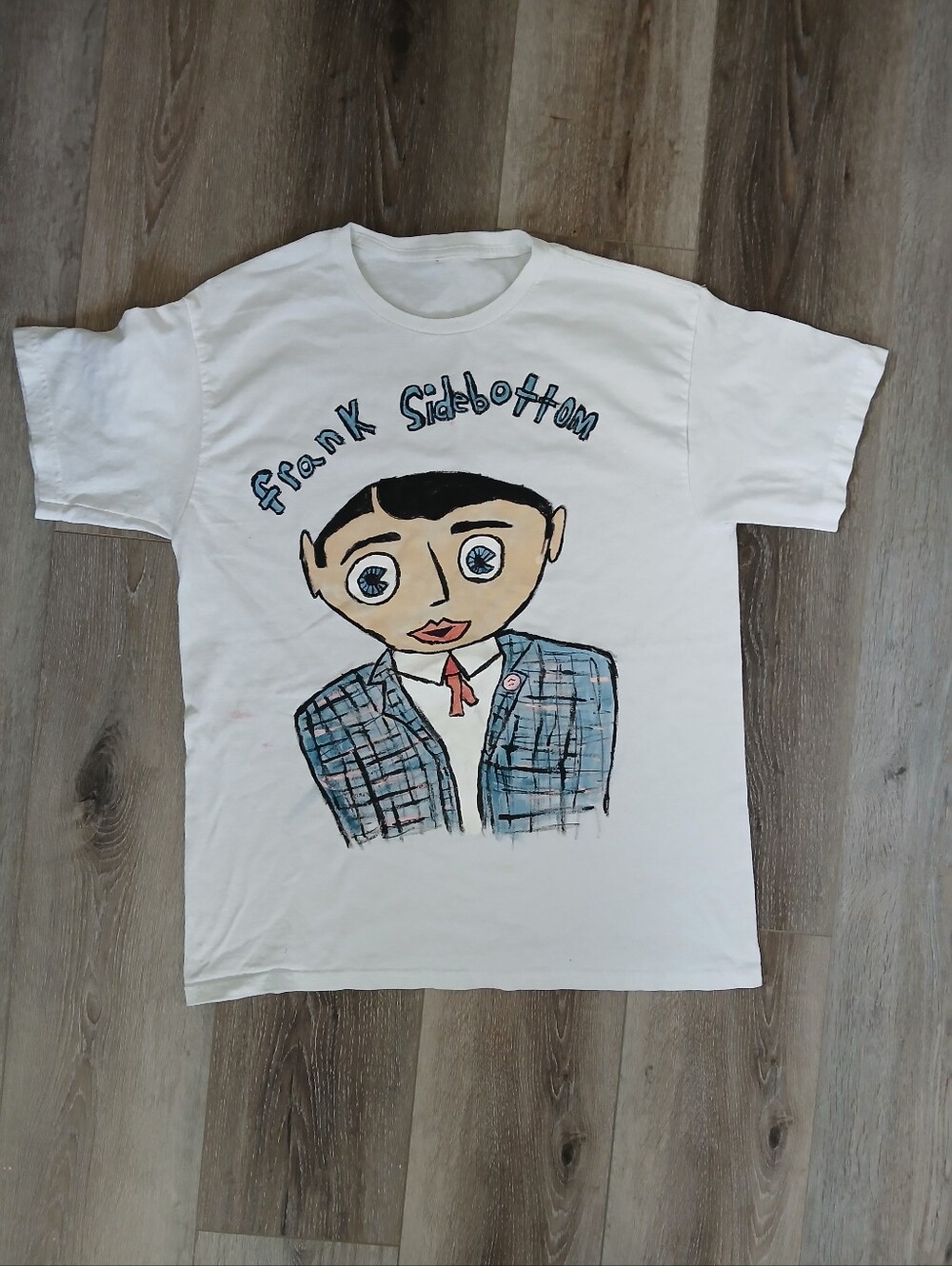 Unique Hand Painted Frank Sidebottom Shirt